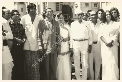 Gulshan Rai (Producer), Deewaar, 1975, Working Still