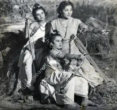 Babubhai Shukla (Producer), Lav Kush, 1951, Photographic Still