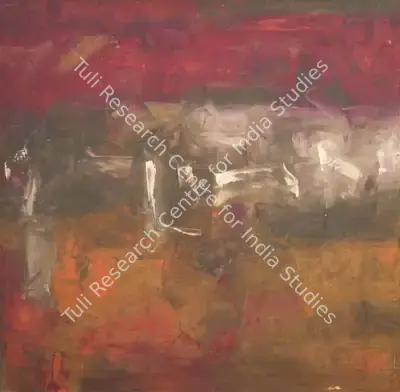 K.M. Adimoolam (Artist), Untitled, 2000, Painting