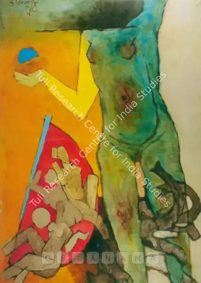 M.F. Husain (Artist), Mahabali, Painting