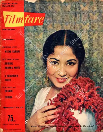 L.P. Rao (Editor), Filmfare, 1961, Magazine