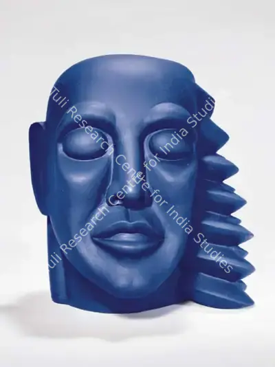 Navjot (Artist), Head, 2003, Sculpture