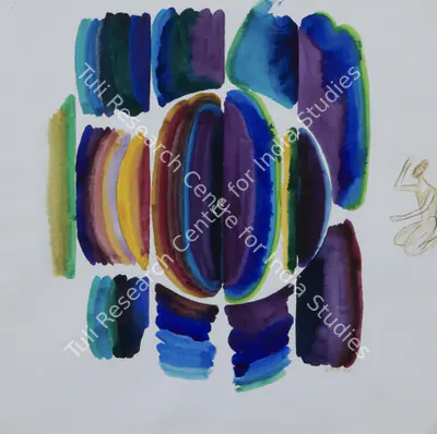 G.M. Sheikh (Artist), Across Time, Painting