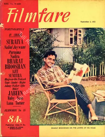 D.F. Thomas (Editor), Filmfare, 1955, Magazine