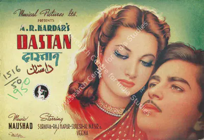A.R. Kardar (Producer), Dastan, 1950, Song-Synopsis Booklet