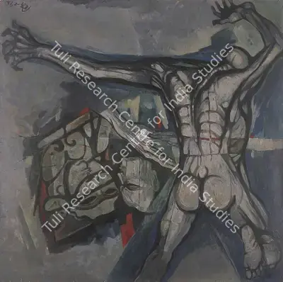 Bijon Choudhury (Artist), Untitled, 1975, Painting