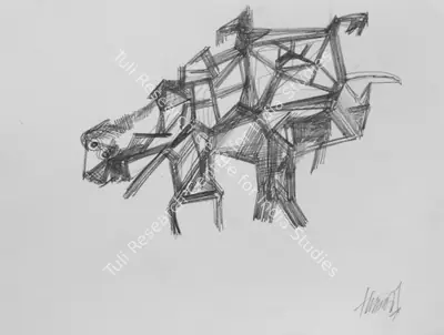 Himmat Shah (Artist), Untitled, Drawing