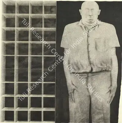 Broota, Rameshwar (Artist). Man, 1987 | Painting, AG.Onl/28.12.21, 2021 · Asta Guru
