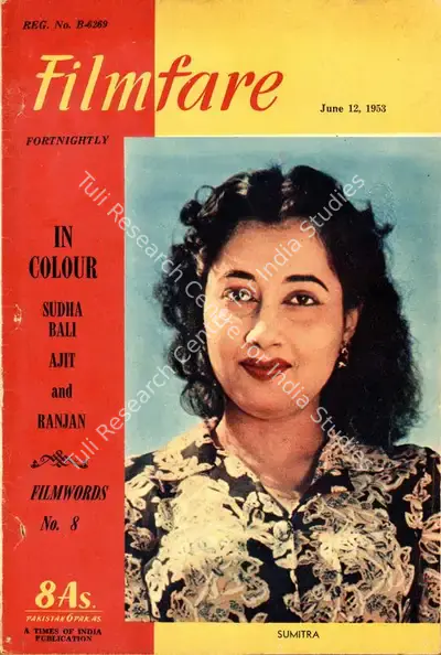 J.C. Jain (Editor), Filmfare, 1953, Magazine