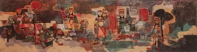 Sukumar (Artist), Dreamland Series, 1972, Painting
