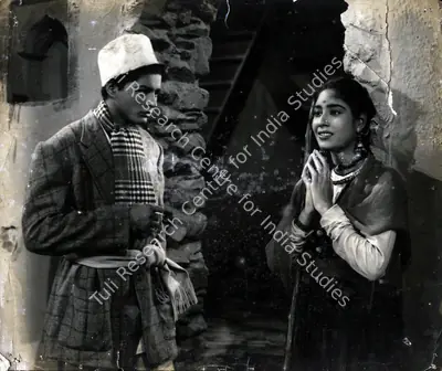 Kidar Sharma (Director), Rangeen Raten, 1956, Photographic Still