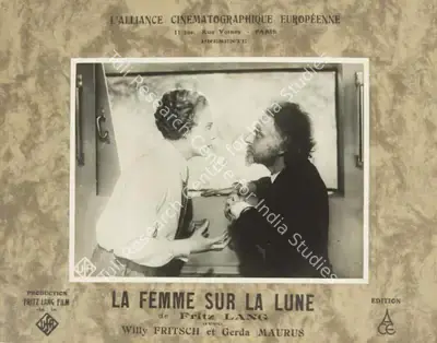 Fritz Lang (Producer), Woman in the Moon, 1929, Lobby Card