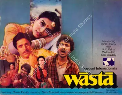 Neena Parekh (Producer), Wasta, 1989, Song-Synopsis Booklet