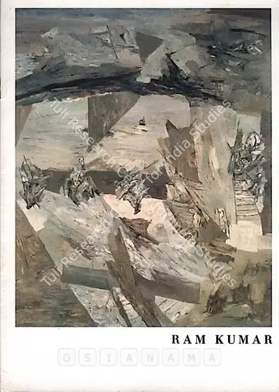 Ramkumar (Artist), Ram Kumar, 1992, Solo Exhibition Catalogue