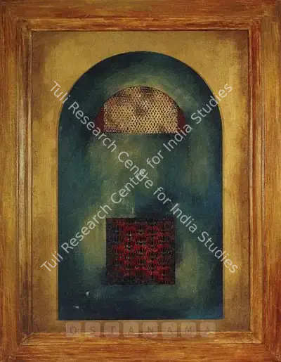 Manisha Gera Baswani (Artist), Crimson Shadows, 2005, Painting
