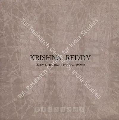 Krishna Reddy (Artist), Krishna Reddy, 1998, Solo Exhibition Catalogue