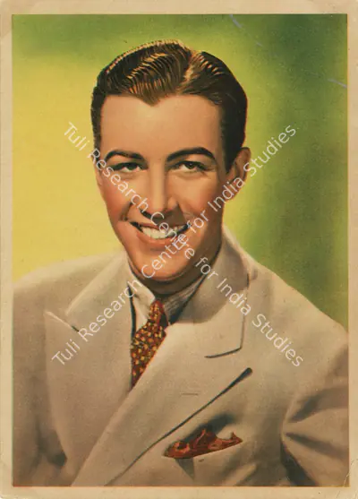 Nestle (Sponsor), Nestle (Sponsor), Stars of the Silver Screen: Robert Taylor | Trading Card, 1930s, Trading Card