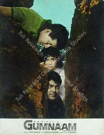 K.H. Kapadia (Cinematographer), Gumnaam, 1965, Lobby Card
