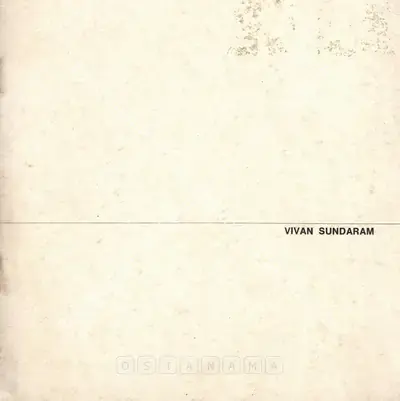 Vivan Sundaram (Artist), Vivan Sundaram, 1974, Solo Exhibition Catalogue