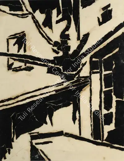 Somnath Hore (Artist), Untitled, 1960, Graphic Art