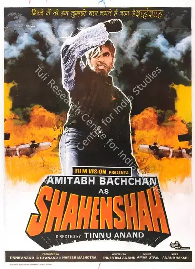 Bittu Anand (Producer), Shahenshah, 1988, Full Sheet Poster