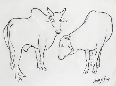 Manjit Bawa (Artist), Untitled, 1994, Painting