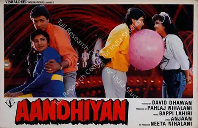 Pahlaj Nihalani (Producer), Aandhiyan, 1990, Lobby Card