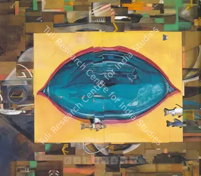 Anandajit Ray (Artist), Untitled, Painting