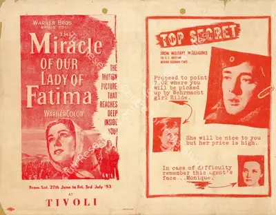 Anatole Litvak (Director), Decision Before Dawn, 1951, Handbill