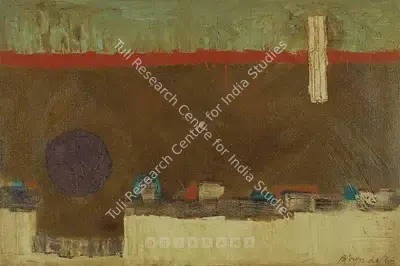 De, Biren (Artist). Untitled. Oil on canvas, 1963 | Painting  | 00881119
