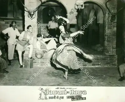 V. Avadhut (Cinematographer), Jawani Ki Hawa, 1959, Lobby Card