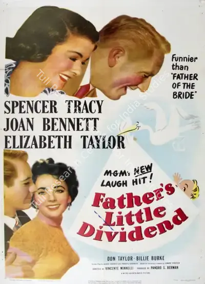 Pandro S. Berman (Producer), Father's Little Dividend, 1951, Poster