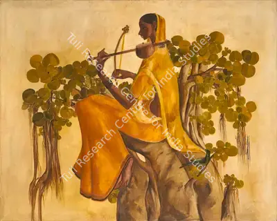 B. Prabha (Artist), Untitled, 1983, Painting