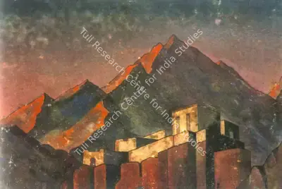 Nicholas Roerich (Artist), Path To Kailash - 1932 Series, Painting