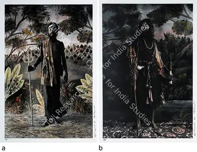 Waswo X. Waswo (Artist), A Follower Of Shiva, 2007, Graphic Art