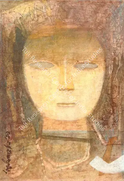 Ganesh Pyne (Artist), Untitled, 1995, Painting