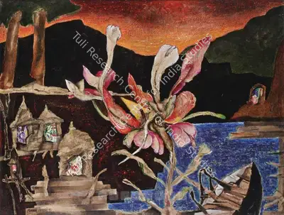 Manu Parekh (Artist), Untitled, 1993, Painting