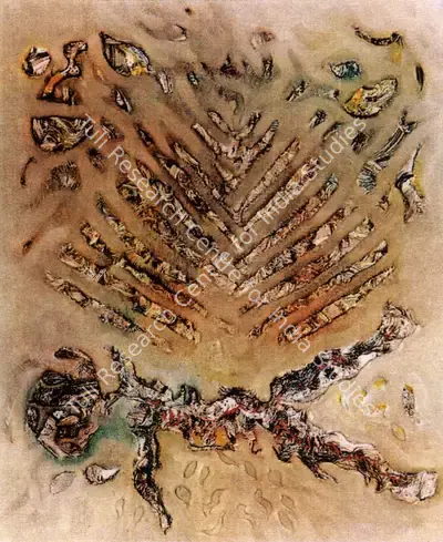 S.G. Vasudev (Artist), Tree of Life, 1987, Painting