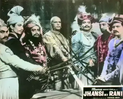 Sohrab Modi (Producer), Jhansi Ki Rani, 1953, Lobby Card