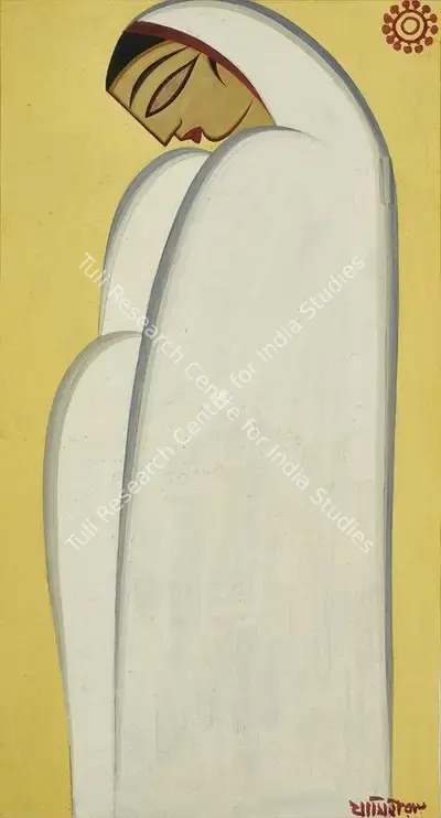 Jamini Roy (Artist), Untitled, 1950, Painting