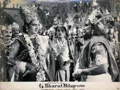 Babubhai Mistri (Director), Bharat Milap, 1965, Lobby Card