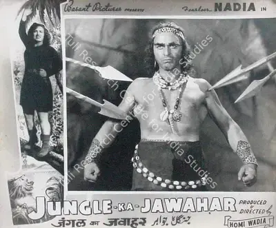 Homi Wadia (Producer), Jungle Ka Jawahar, 1952, Lobby Card
