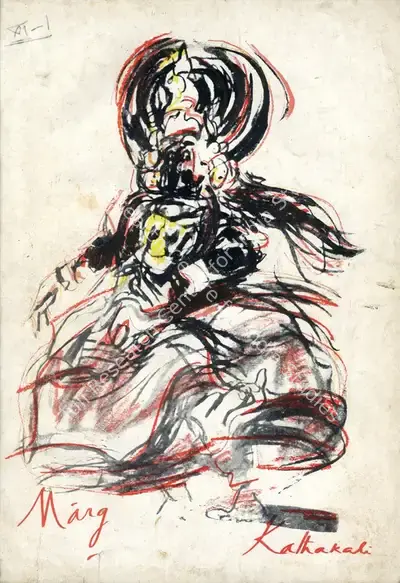 Anand, Mulk Raj (General Editor). Marg - Kathakali. 11(1). Bombay: Marg, December 1957 | Magazine | FineArts | 00760202