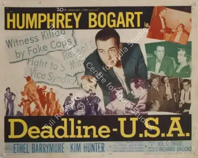 Richard Brooks (Director), Deadline USA, 1952, Lobby Card