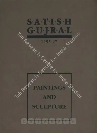 Satish Gujral (Artist), Satish Gujral '1995 - 97, 1997, Solo Exhibition Invitation