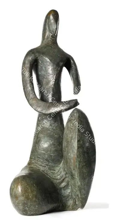 Prodosh Dasgupta (Artist), Broken Idol, 1970, Sculpture