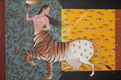 Chhotu Lal (Artist), Untitled, 2012, Painting