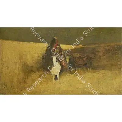 Arup Das (Artist), Untitled, 1969, Painting