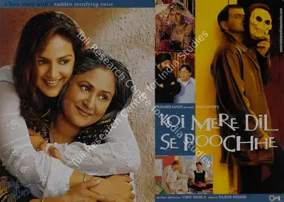 Boney Kapoor (Producer), Koi Mere Dil Se Pooche, 2002, Lobby Card