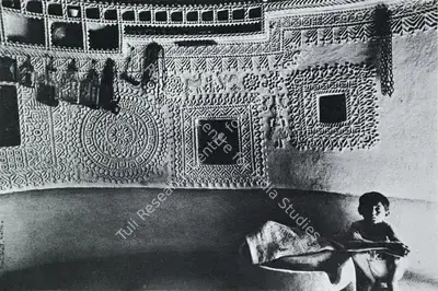 Jyoti Bhatt (Photographer), Village House, Kutch, 1975, Contemporary Photograph